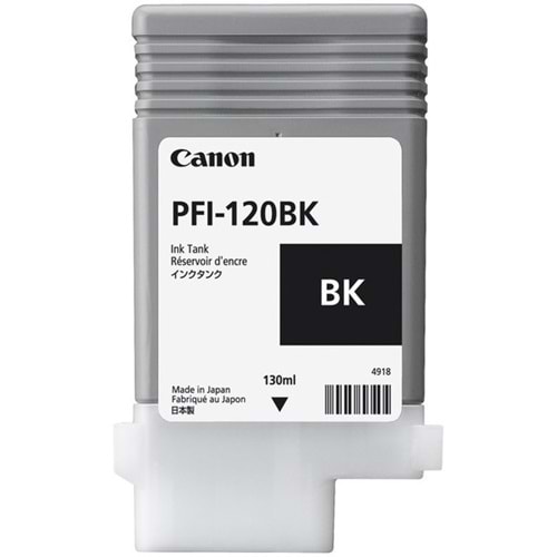 Canon PFI-120 BK Mürekkep K. 2885C001