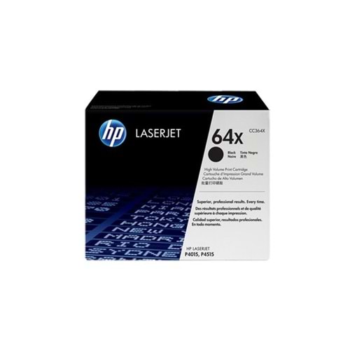 HP CC364X Black Toner Kartuş (64X)
