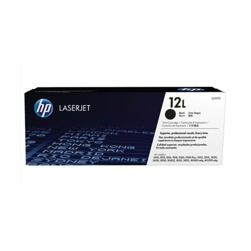 HP Q2612L Black Toner Kartuş (12L)