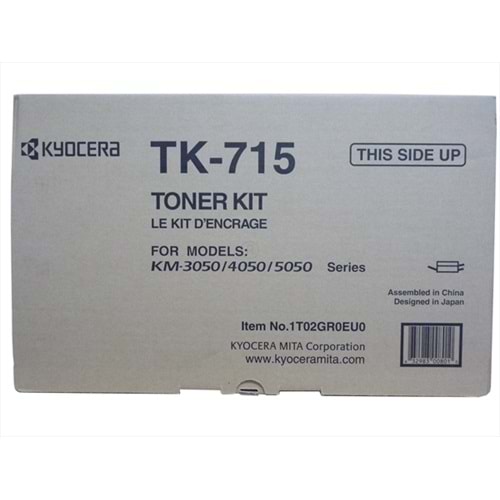 Kyocera Mita TK-715 Toner, KM 3050, 4050, 5050, Orjinal