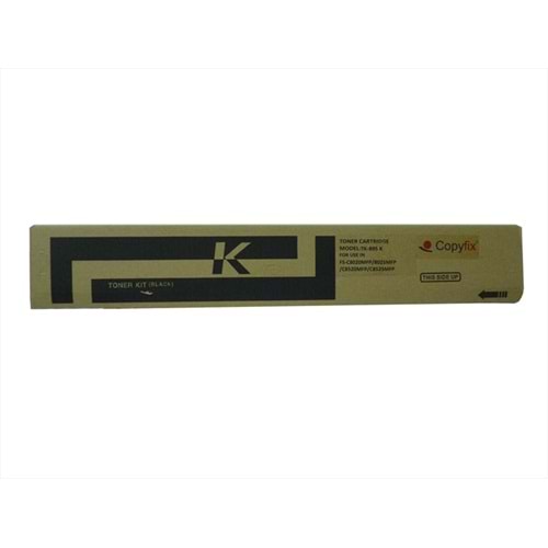 Kyocera Mita TK-895K Siyah Muadil Toner, FS C 8020, 825 MFP, YCF