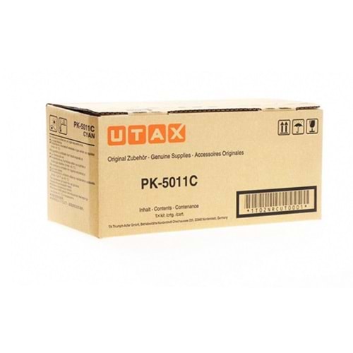 Utax PK-5011C Mavi Toner, P C 3060, 3061, 3065MFP, Orjinal