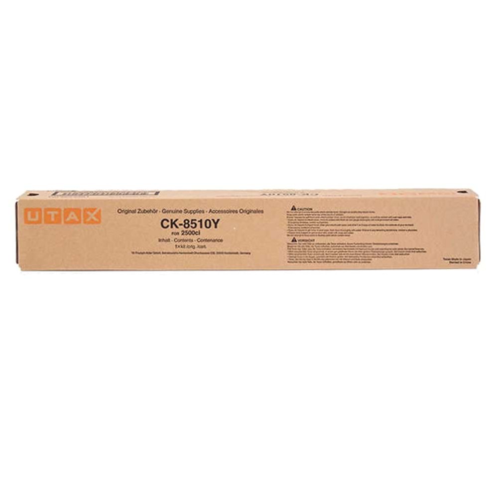 Utax Sarı Toner, 2500 CI, CK-8510, Orjinal